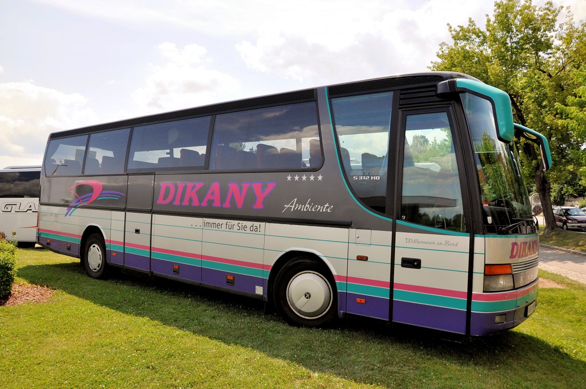 SETRA 312 HD von DIKANY Busreisen im Juli 2013 in krems an der Donau.