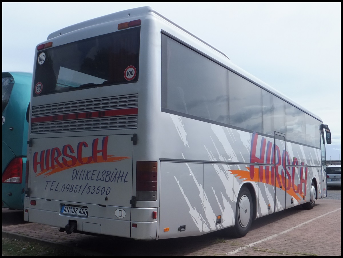 Setra 315 GT-HD von Hirsch aus Deutschland im Stadthafen Sassnitz.