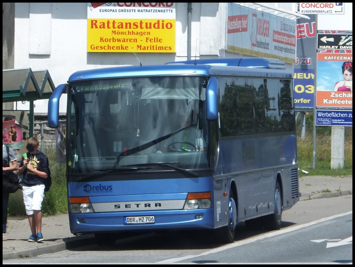 Setra 315 GT von Regionalbus Rostock in Rövershagen.