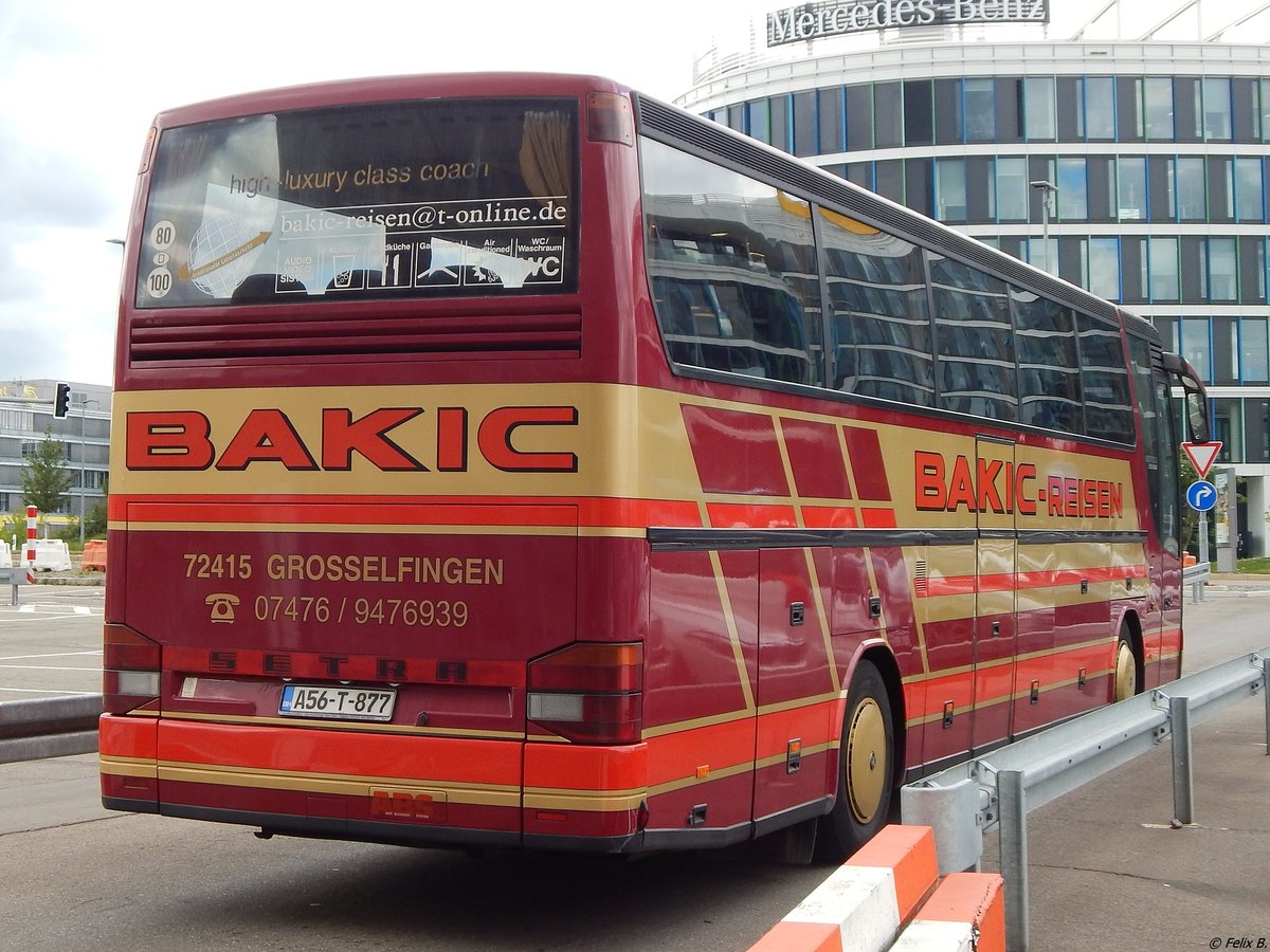 Setra 315 HDH von Bakic aus Bosnien-Herzegowina in Stuttgart.
