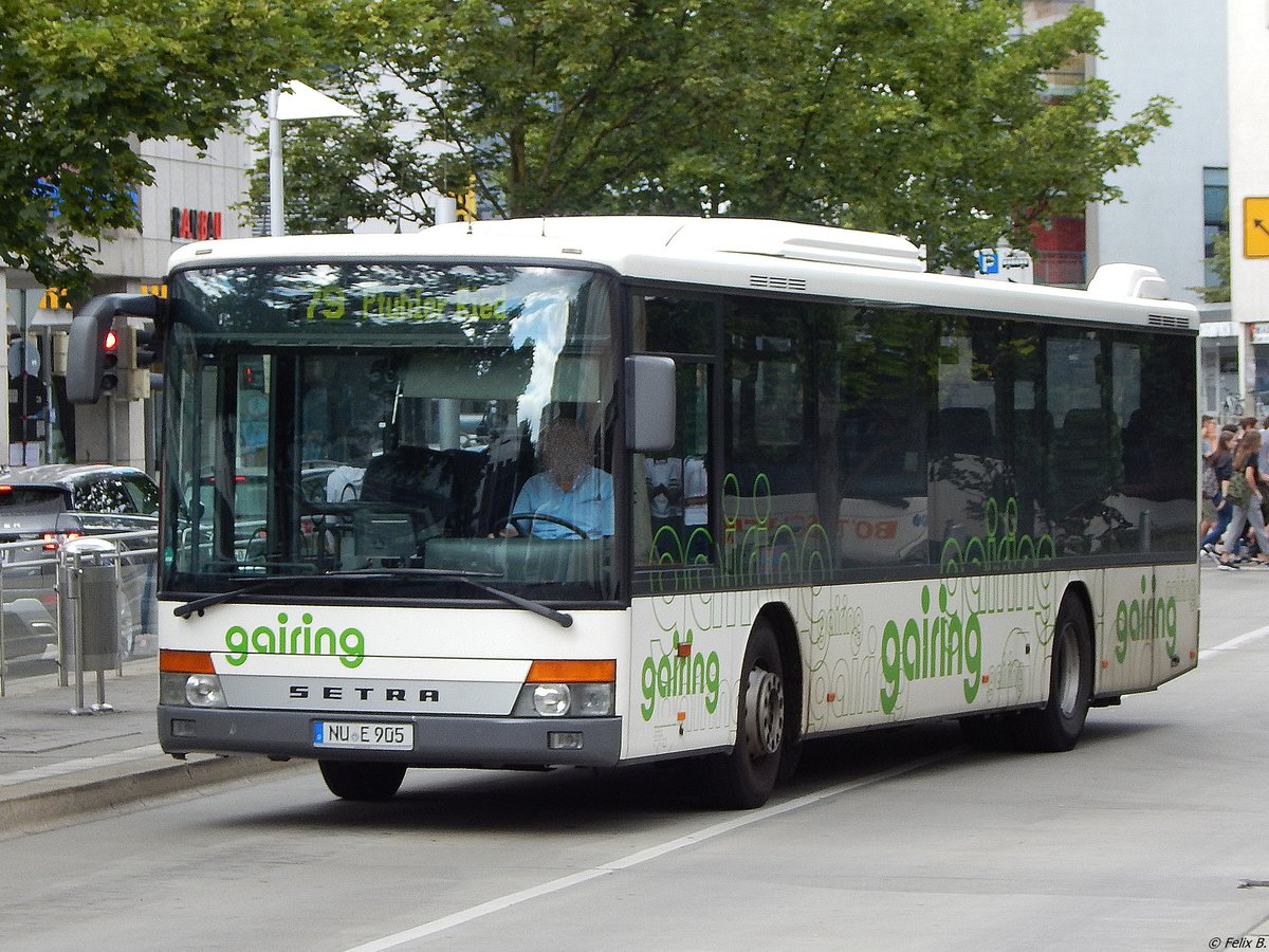 Setra 315 NF von Gairing aus Deutschland in Ulm.