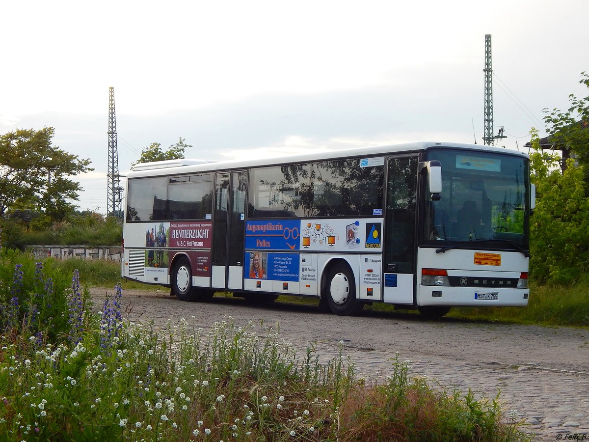 Setra 315 UL von Becker-Strelitz Reisen aus Deutschland in Neubrandenburg.