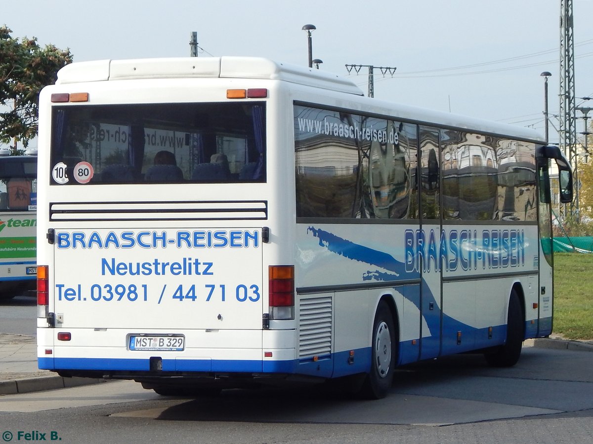 Setra 315 UL von Braasch Reisen aus Deutschland in Neubrandenburg.