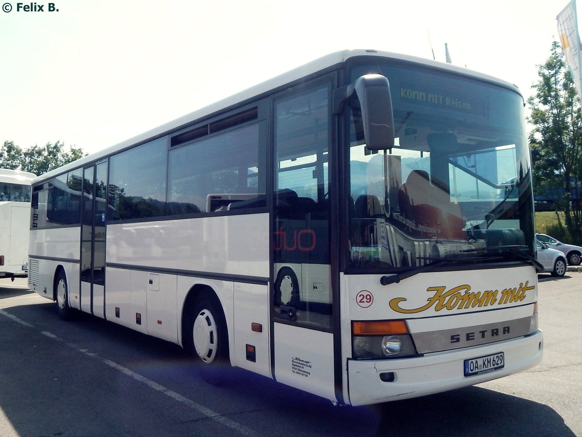 Setra 315 UL von Komm mit Reisen aus Deutschland in Ofterschwang.