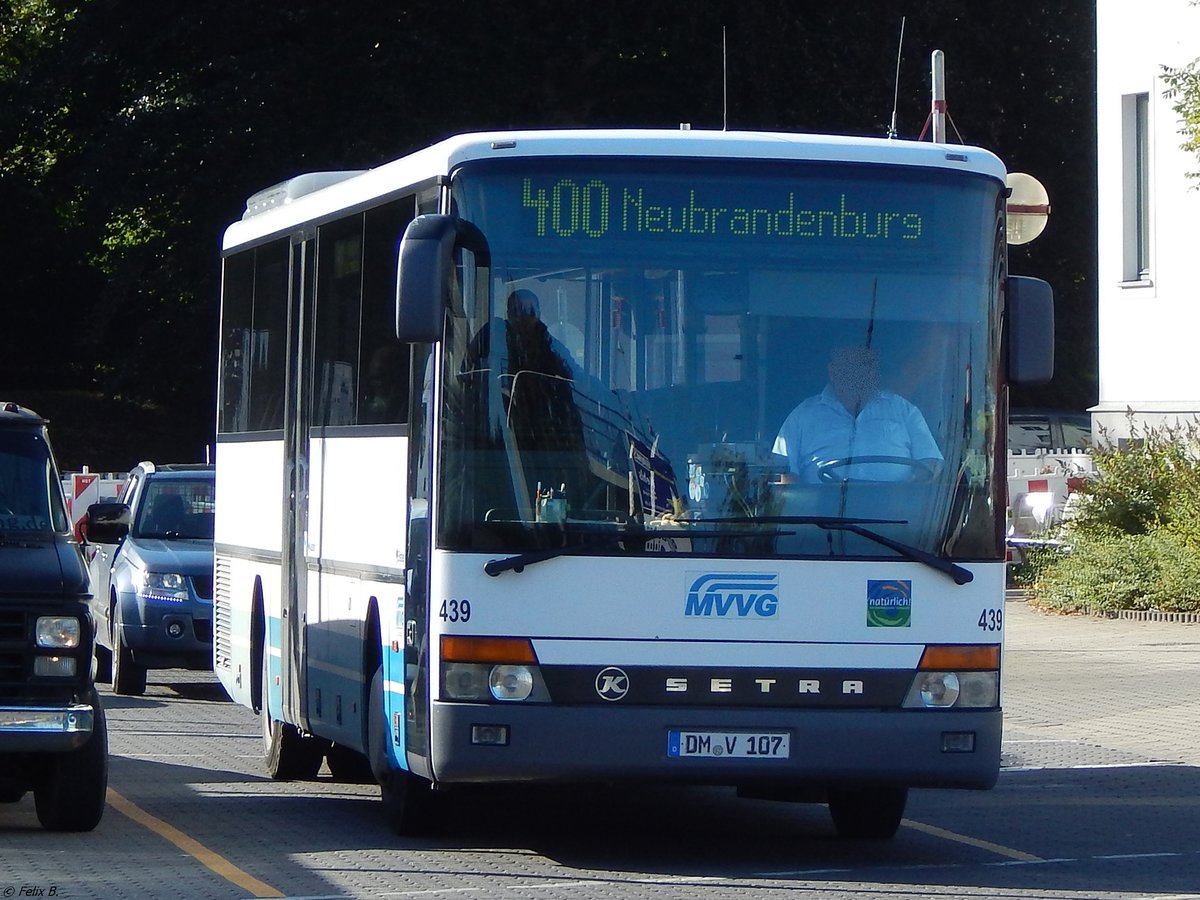 Setra 315 UL der MVVG in Neubrandenburg.