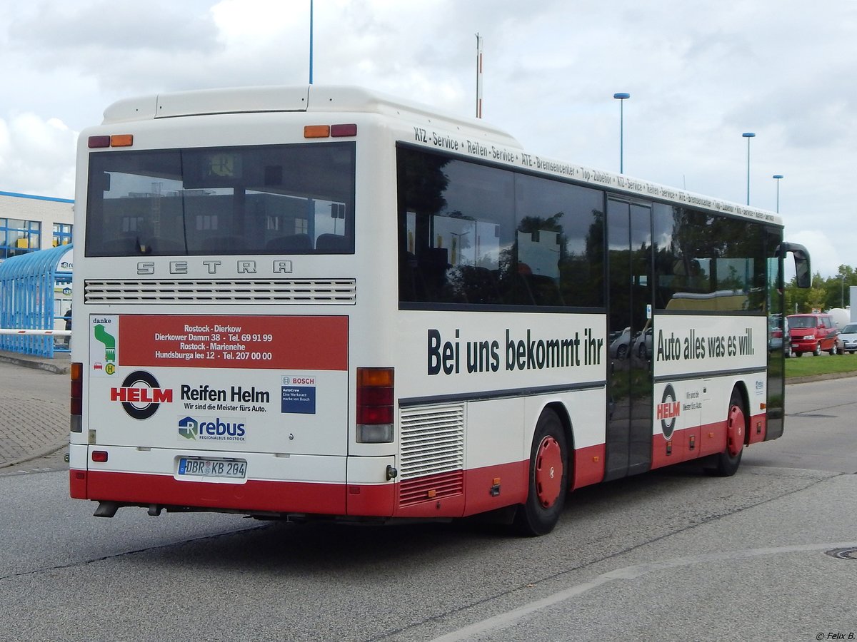 Setra 315 UL von Regionalbus Rostock in Rostock.