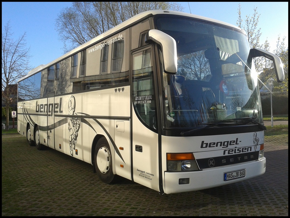 Setra 317 GT-HD von Bengel-Reisen aus Deutschland in Bergen.