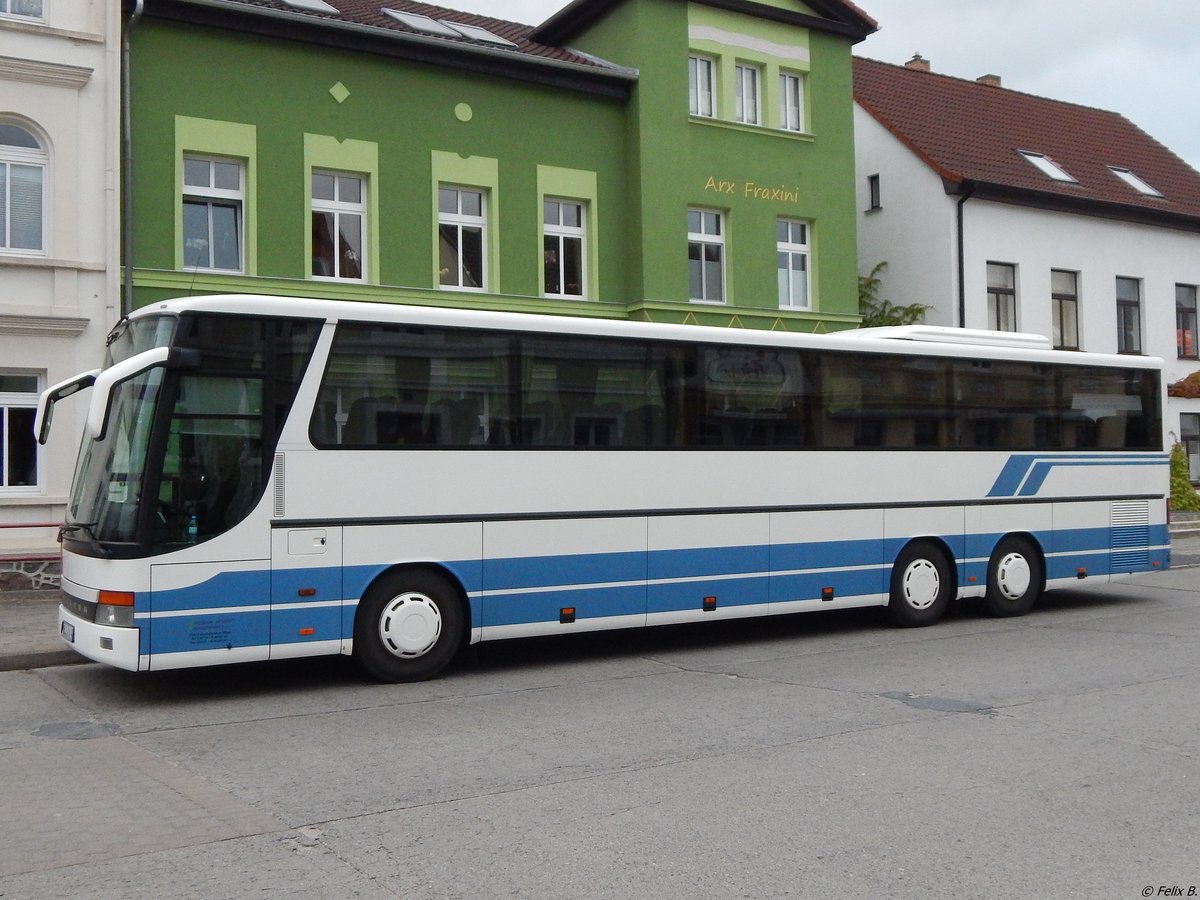 Setra 317 GT-HD der OVB Bischofsheim in Neubrandenburg.