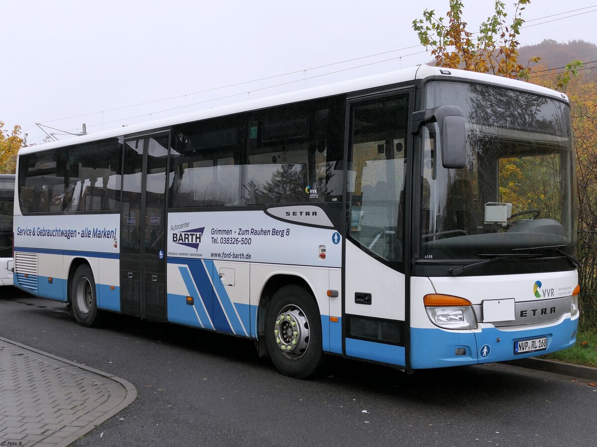 Setra 412 UL der VVR in Sassnitz.