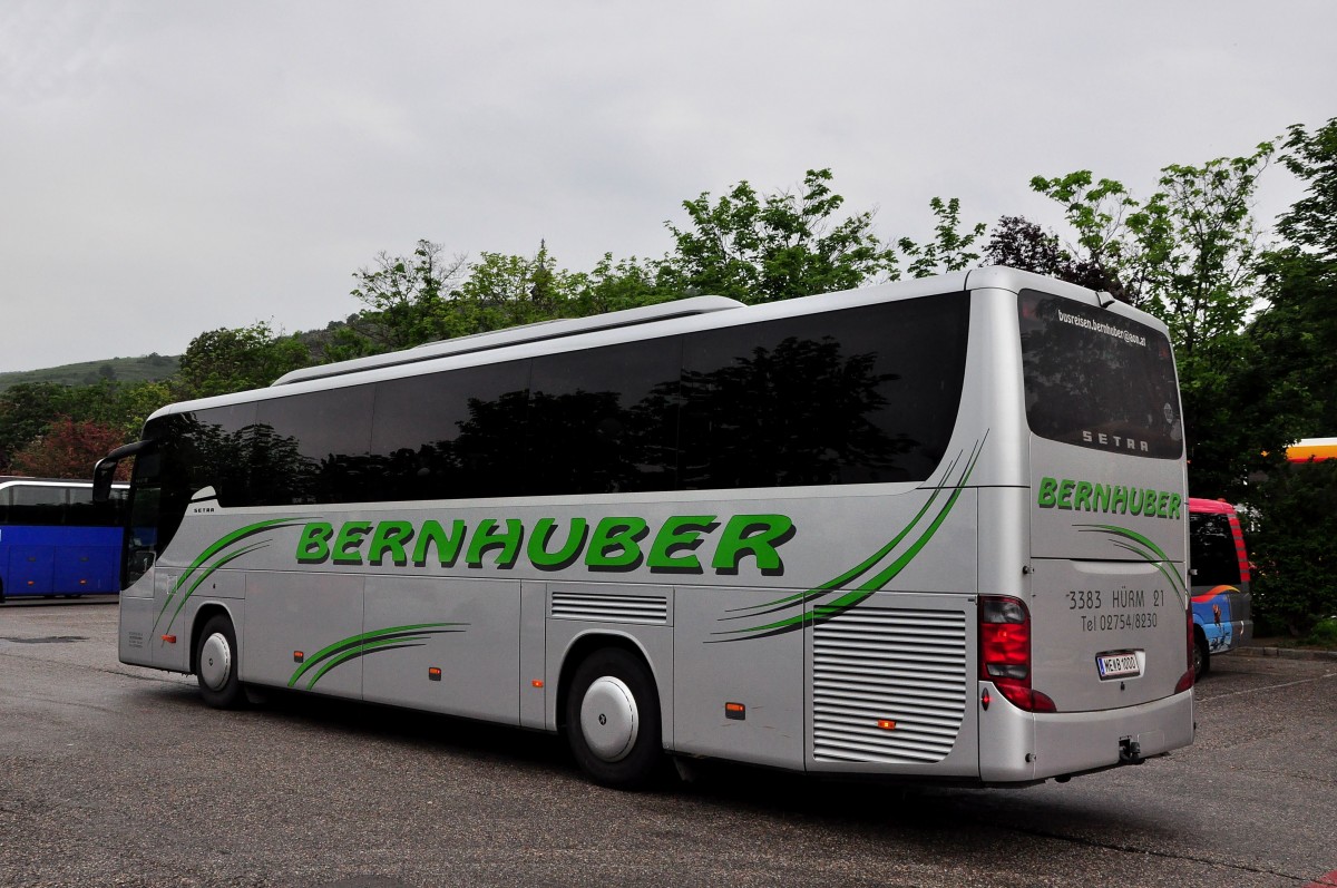 Setra 415 GT-HD von Bernhuber Reisen aus sterreich am 22.5.2015 in Krems.
