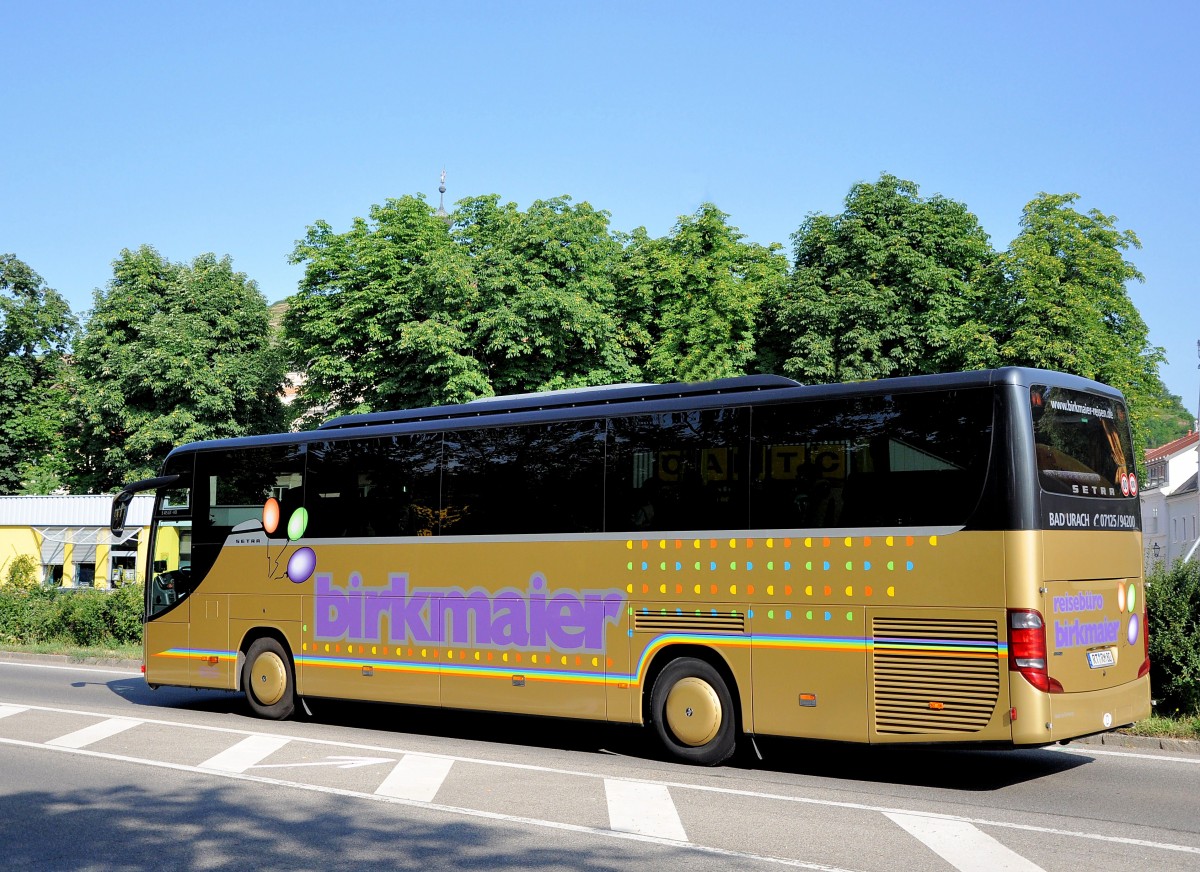SETRA 415 GT-HD von BIRKMAIER Reisen aus Deutschland im Juli 2013 in Krems an der Donau unterwegs.