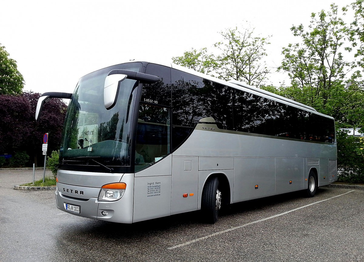 Setra 415 GT-HD von Ingrid Kern/BRD im Mai 2014 in Krems.