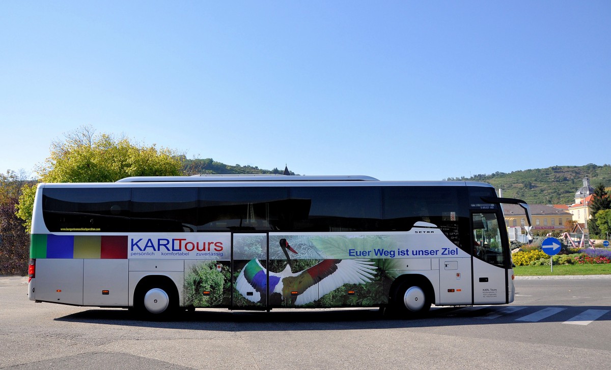 SETRA 415 GT-HD von KARL Tour`s aus sterreich im September 2013 in Krems.