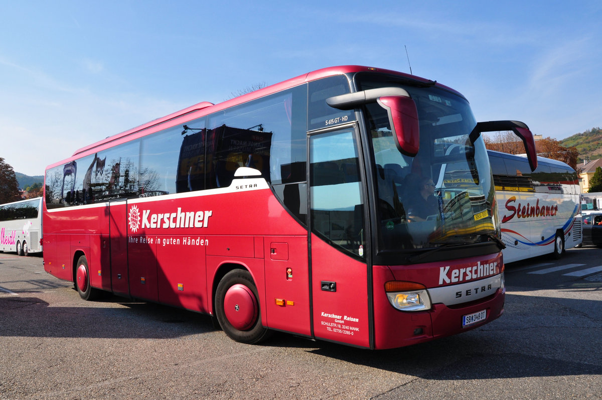 Setra 415 GT- HD von Kerschner Reisen aus sterreich in Krems.