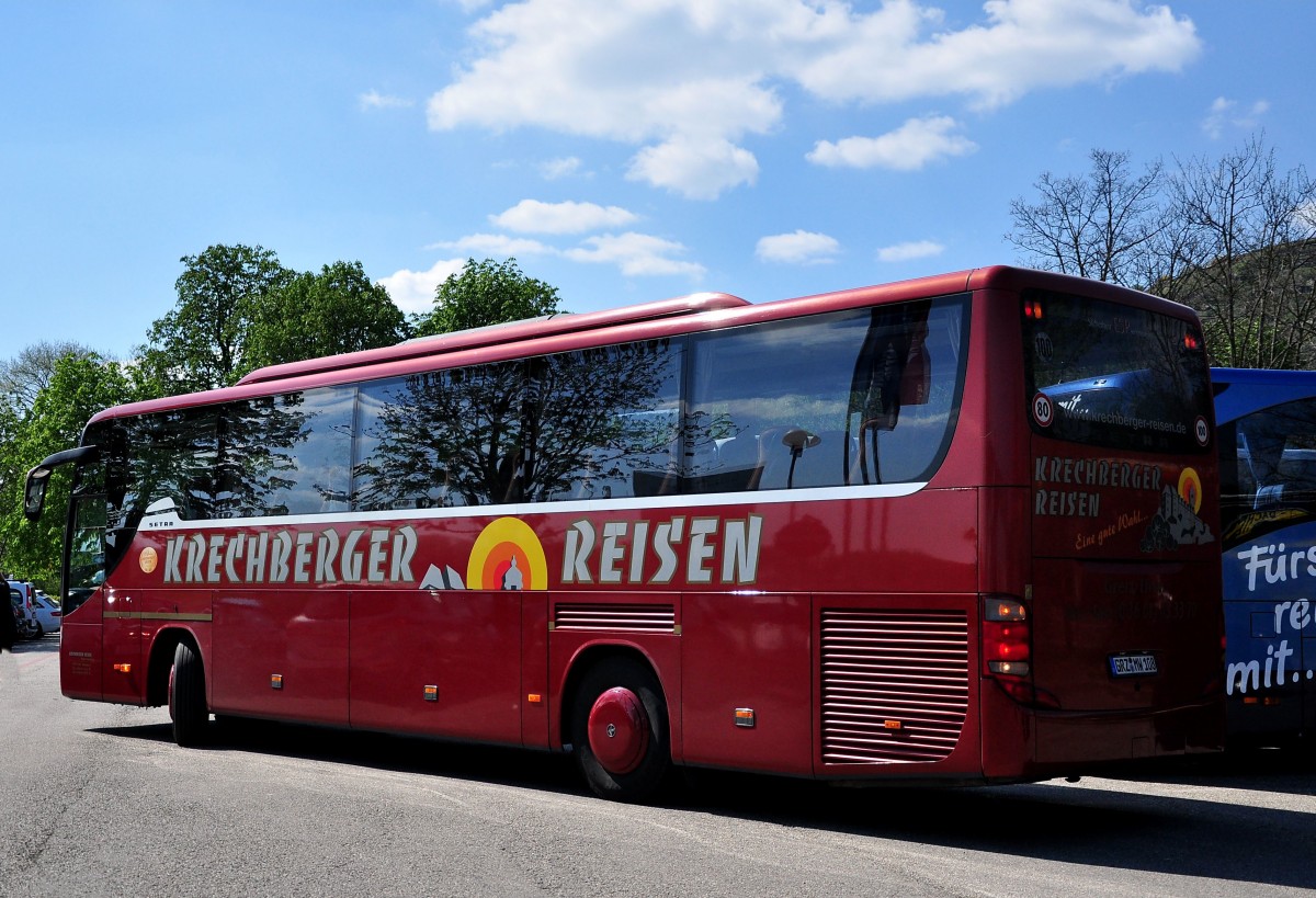 Setra 415 GT-HD von Krechberger Reisen aus sterreich im April 2015 in Krems.
