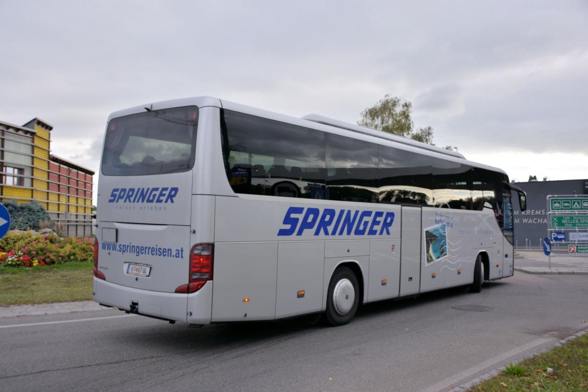 Setra 415 GT-HD von SPRINGER Reisen aus sterreich 10/2017 in Krems.