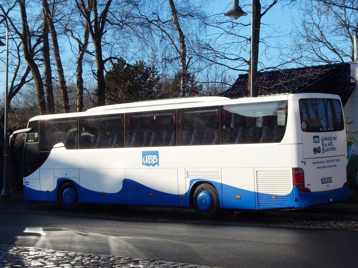 Setra 415 GT-HD von der Usedomer Bäderbahn in Binz.