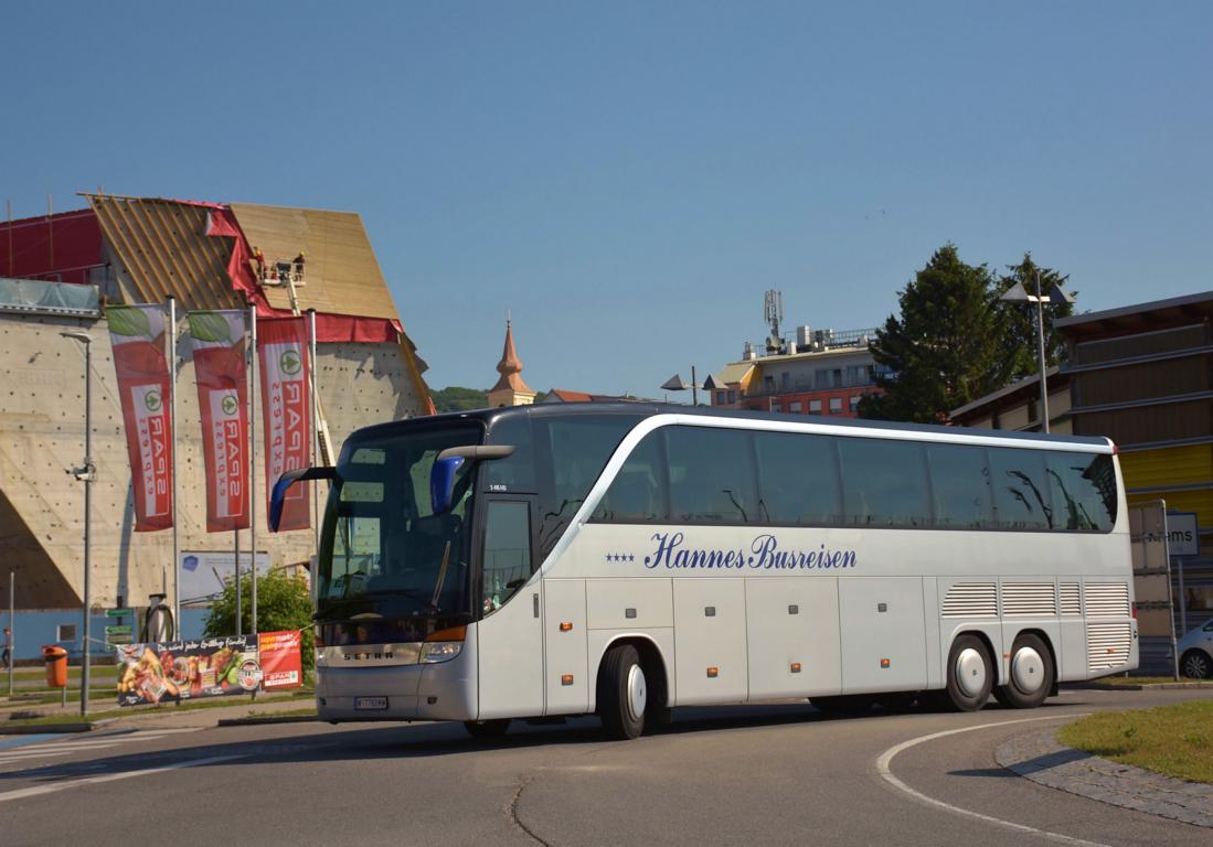 Setra 415 HD von Hannes Busreisen aus Wien im Mai 2018 in Krems.