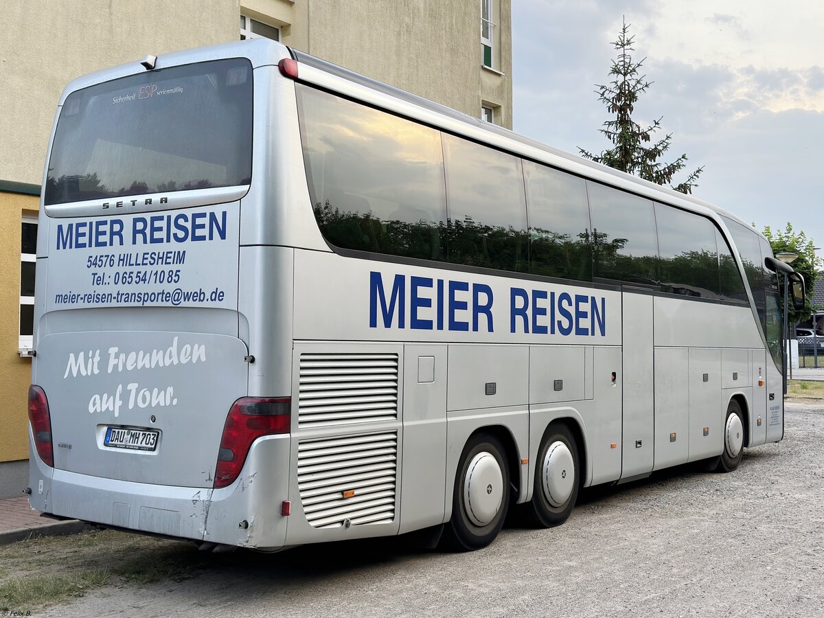 Setra 415 HDH von Klaus Meier aus Deutschland in Malchow.