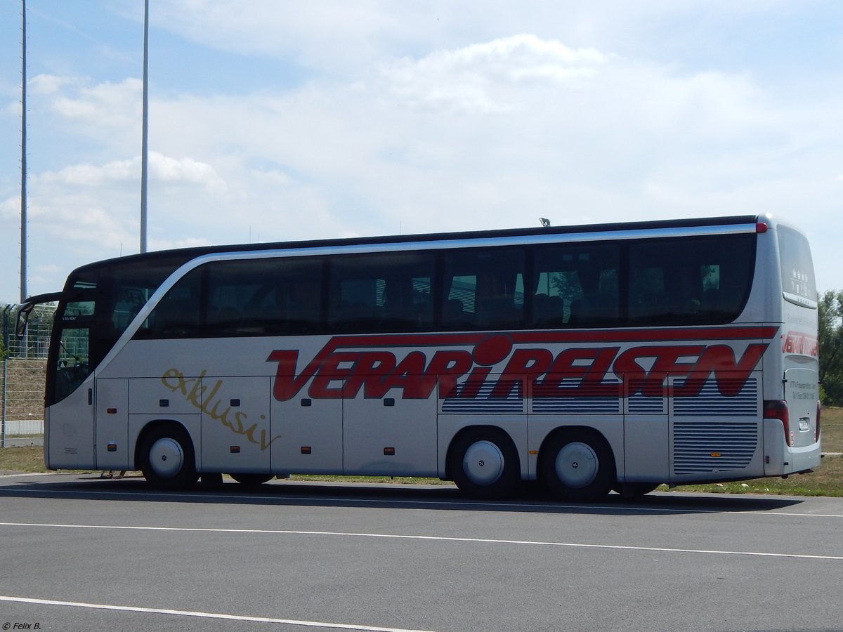 Setra 415 HDH von Verari Reisen aus Deutschland in Neubrandenburg.
