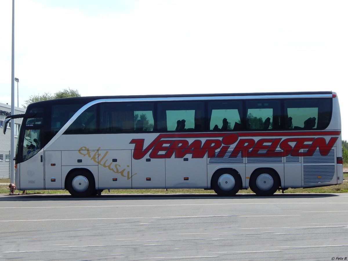 Setra 415 HDH von Verari Reisen aus Deutschland in Neubrandenburg.