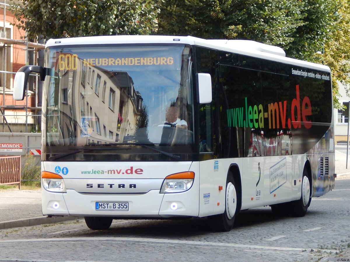 Setra 415 LE Business von Braasch Reisen aus Deutschland in Neustrelitz.