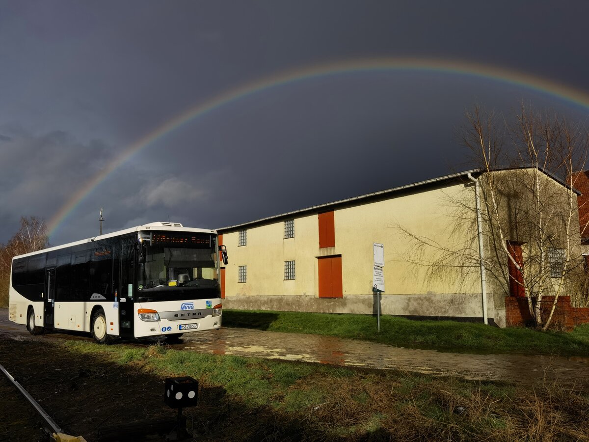 Setra 415 LE Business der MVVG in Plau am See.