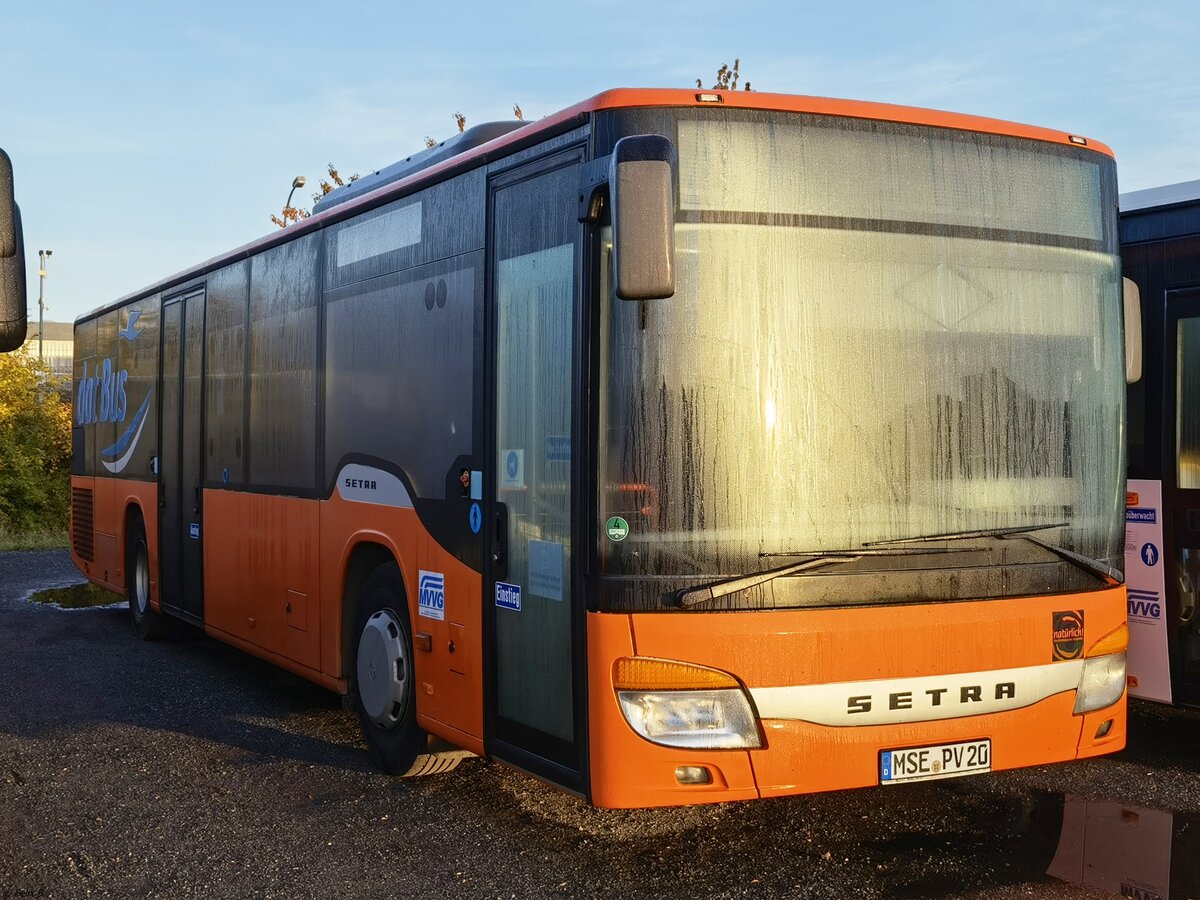 Setra 415 NF der MVVG in Röbel am 09.10.2022