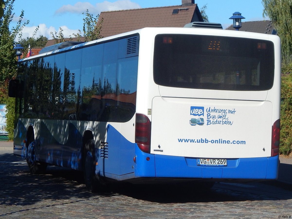 Setra 415 NF von der Usedomer Bäderbahn in Bansin.