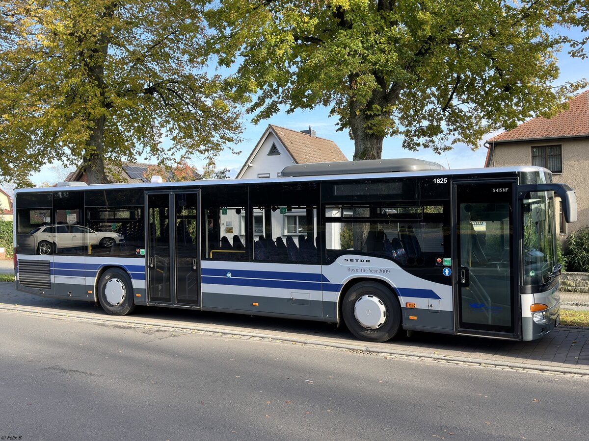 Setra 415 NF der Verkehrsgesellschaft Ludwigslust-Parchim mbH in Plau am See.