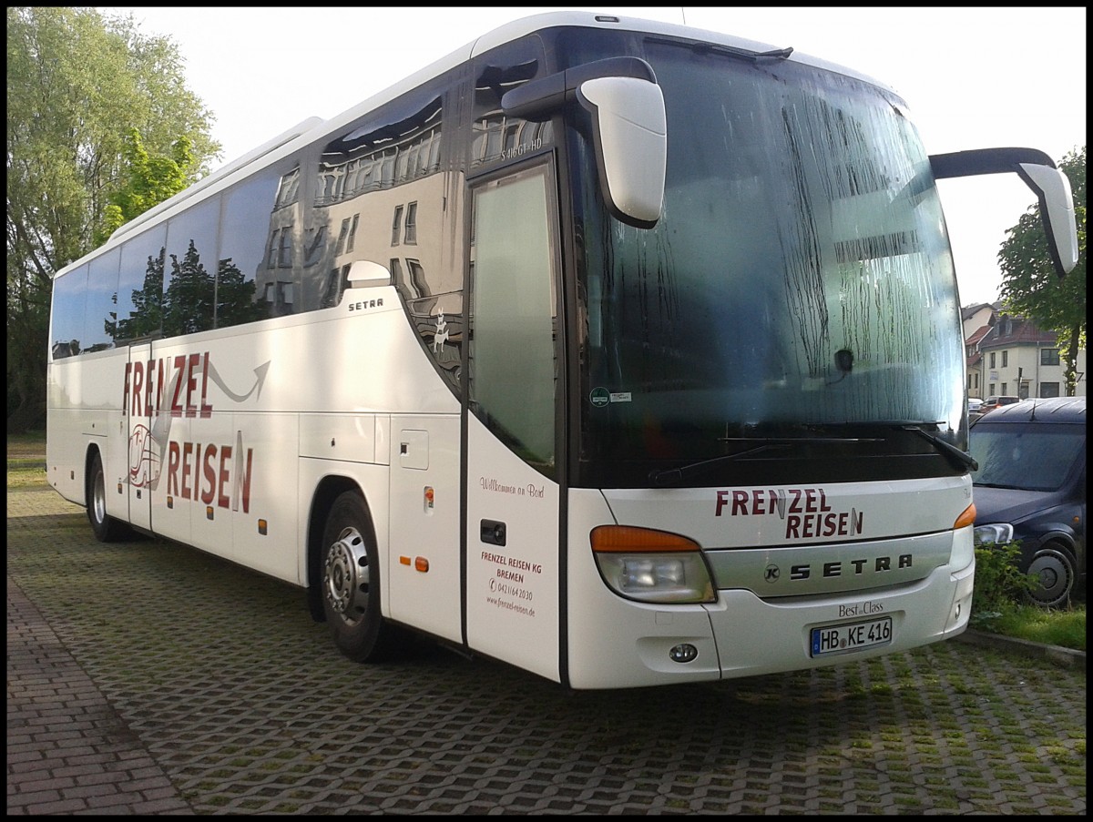 Setra 416 GT-HD von Frenzel-Reisen aus Deutschland in Bergen.