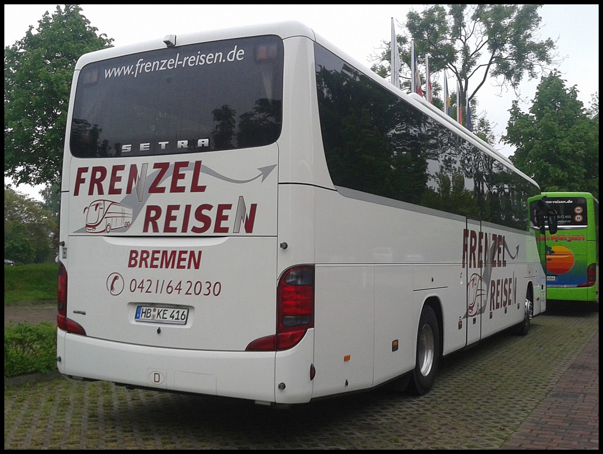 Setra 416 GT-HD von Frenzel-Reisen aus Deutschland in Bergen.