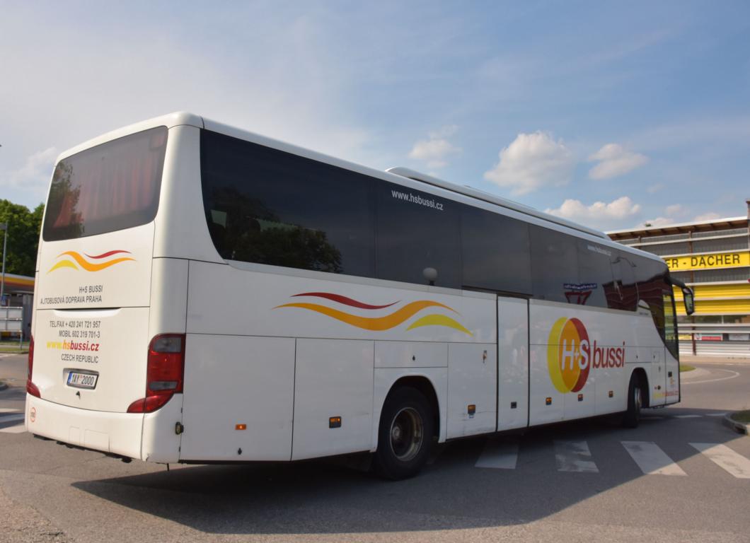 Setra 416 GT- HD von H&S Bussi Reisen aus der CZ 2018 in Krems.