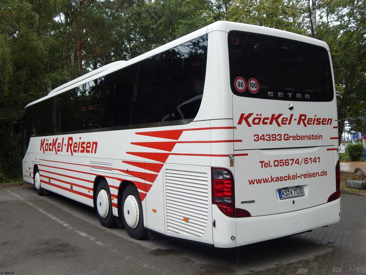 Setra 416 GT-HD von Käckel-Reisen aus Deutschland in Binz.