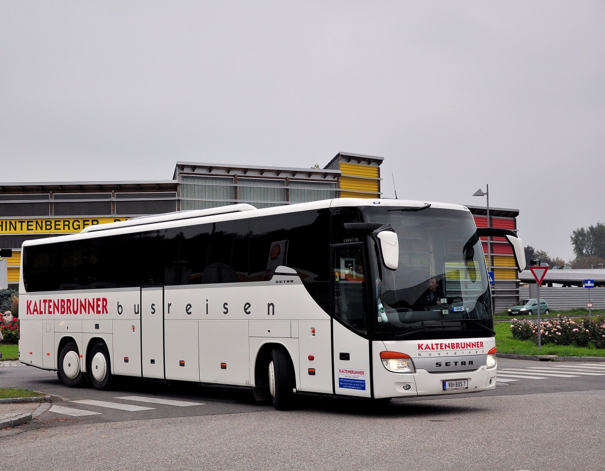 Setra 416 GT-HD von Kaltenbrunner Reisen aus sterreich am 4.10.2014 in Krems.
