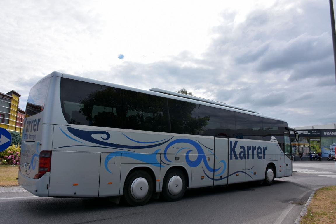 Setra 416 GT-HD von KARRER Reisen aus der BRD 06/2017 in Krems.
