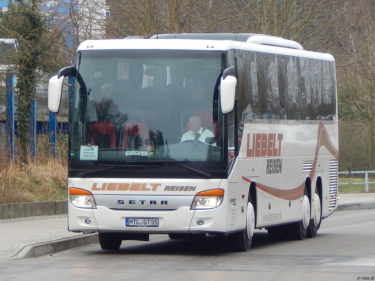 Setra 416 GT-HD von Liebelt Reisen aus Deutschland in Binz.