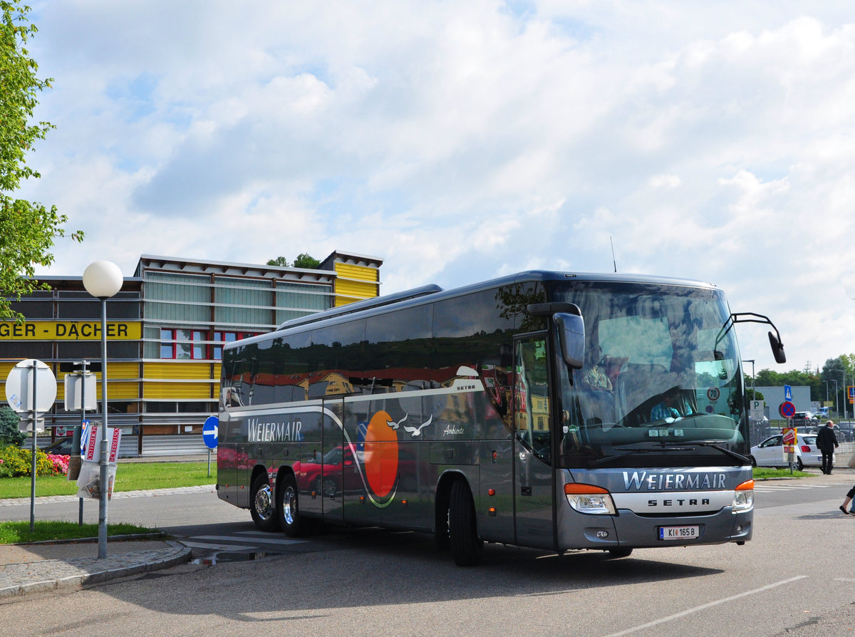 Setra 416 GT-HD von Weiermair Reisen aus sterreich in Krems gesehen.