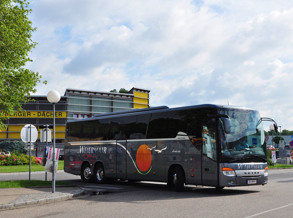 Setra 416 GT-HD von Weiermair Reisen aus sterreich in Krems gesehen.
