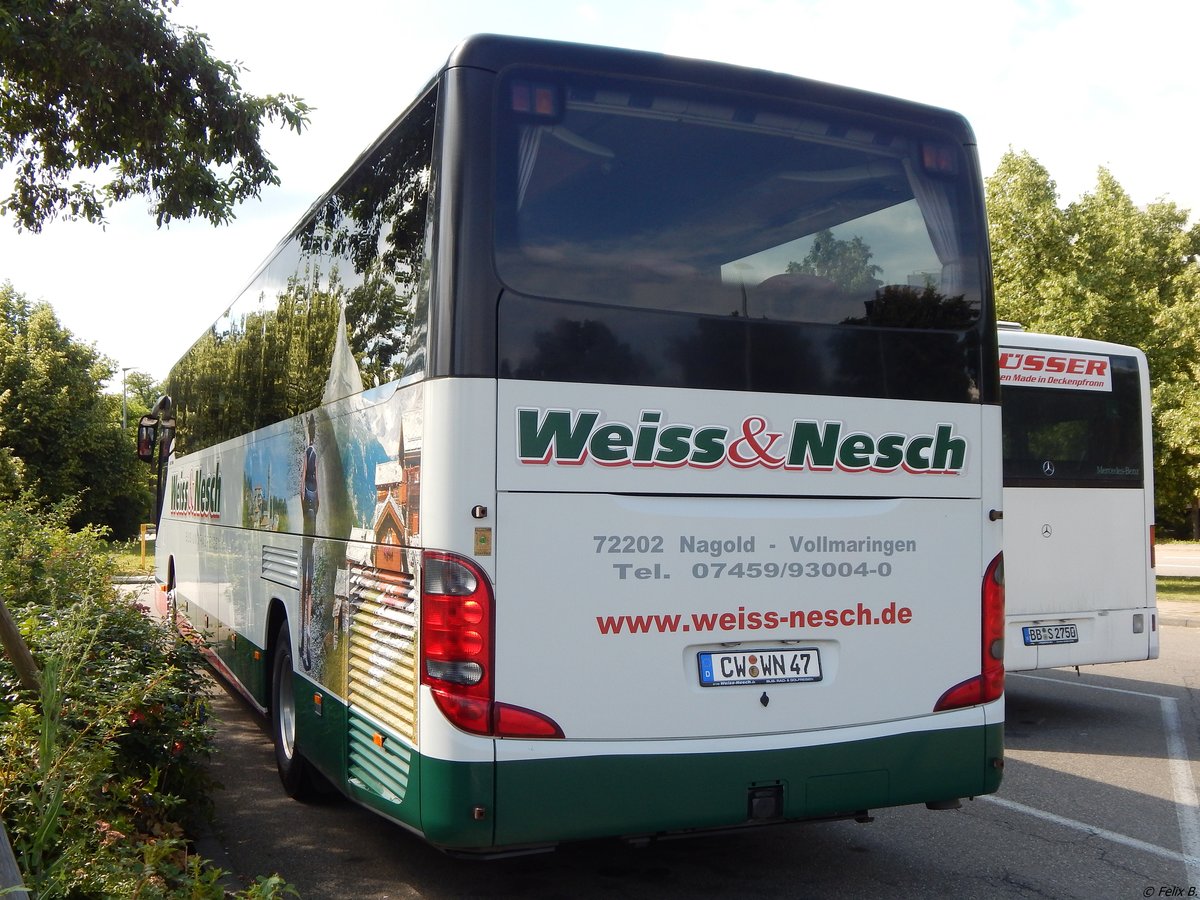 Setra 416 GT-HD von Weiss & Nesch aus Deutschland in Sindelfingen.