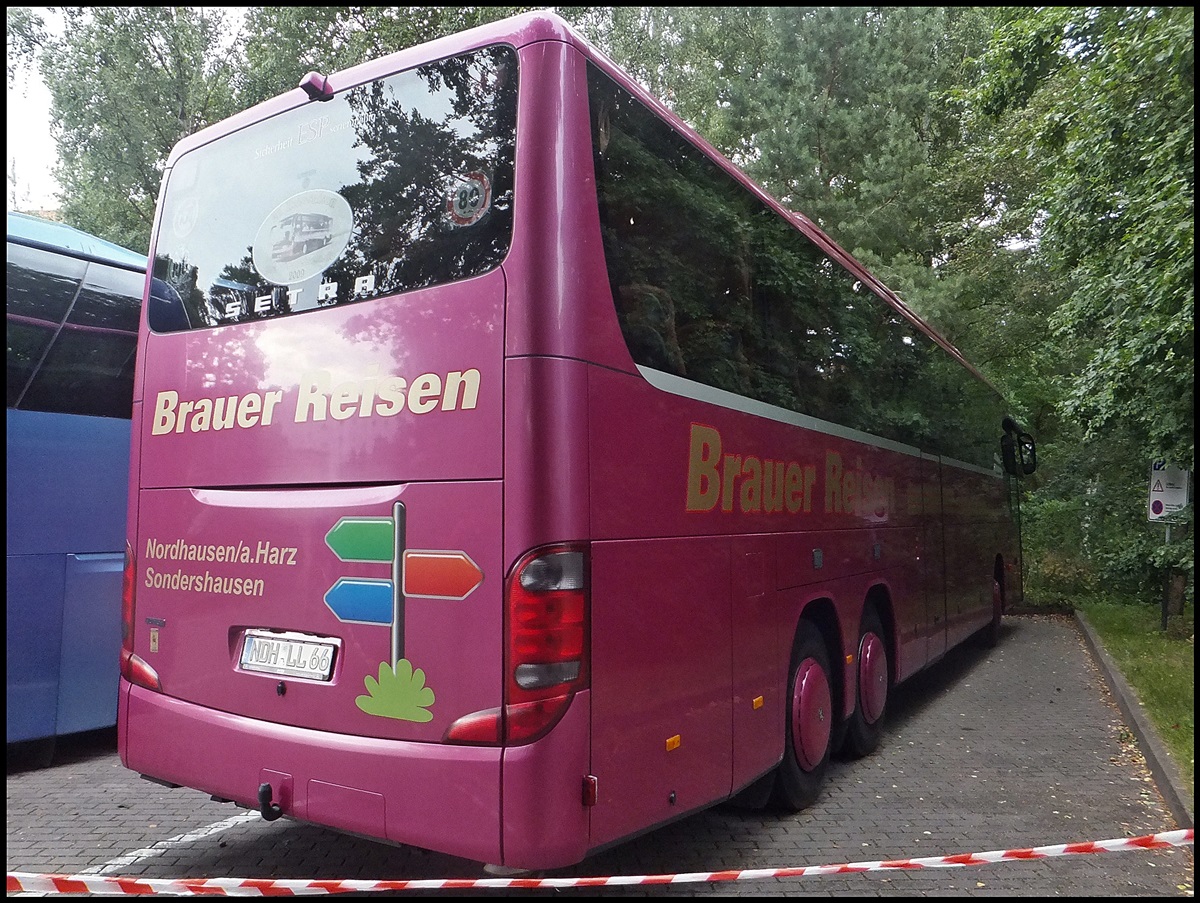 Setra 417 GT-HD von Brauer Reisen aus Deutschland in Binz.