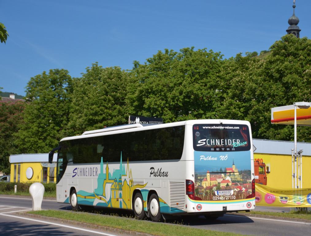 Setra 417 GT-HD von Schneider Bus aus sterreich in Krems.