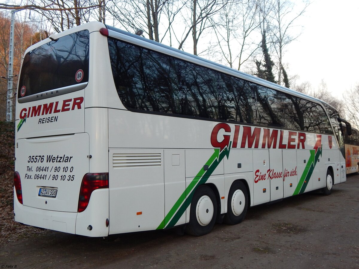 Setra 417 HDH von Gimmler aus Deutschland in Binz.