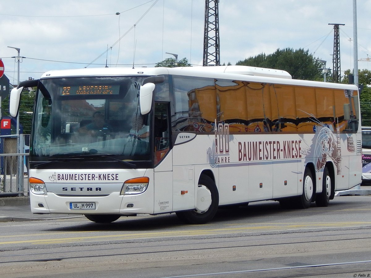 Setra 419 UL von Baumeister-Knese aus Deutschland in Ulm.