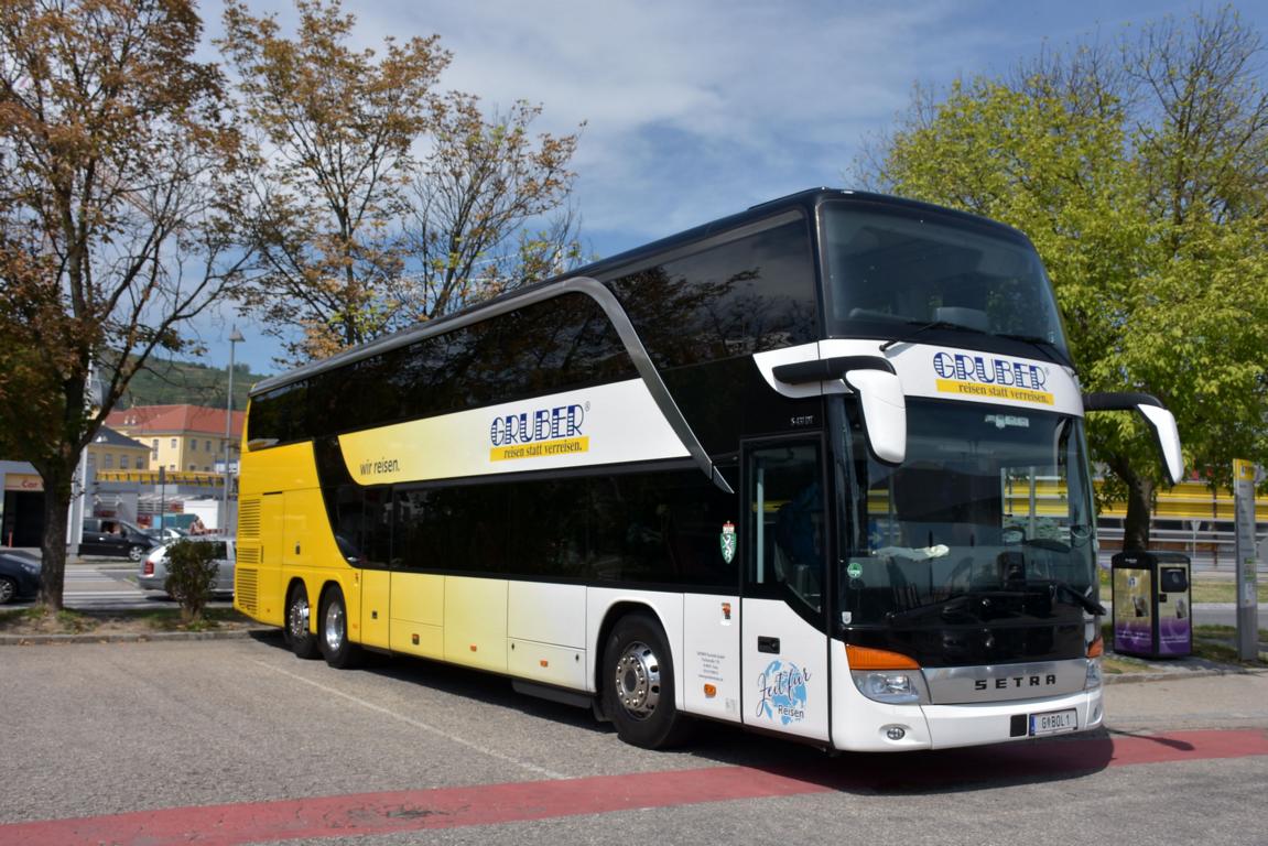 Setra 431 DT von Gruber Reisen aus sterreich 2017 in Krems.