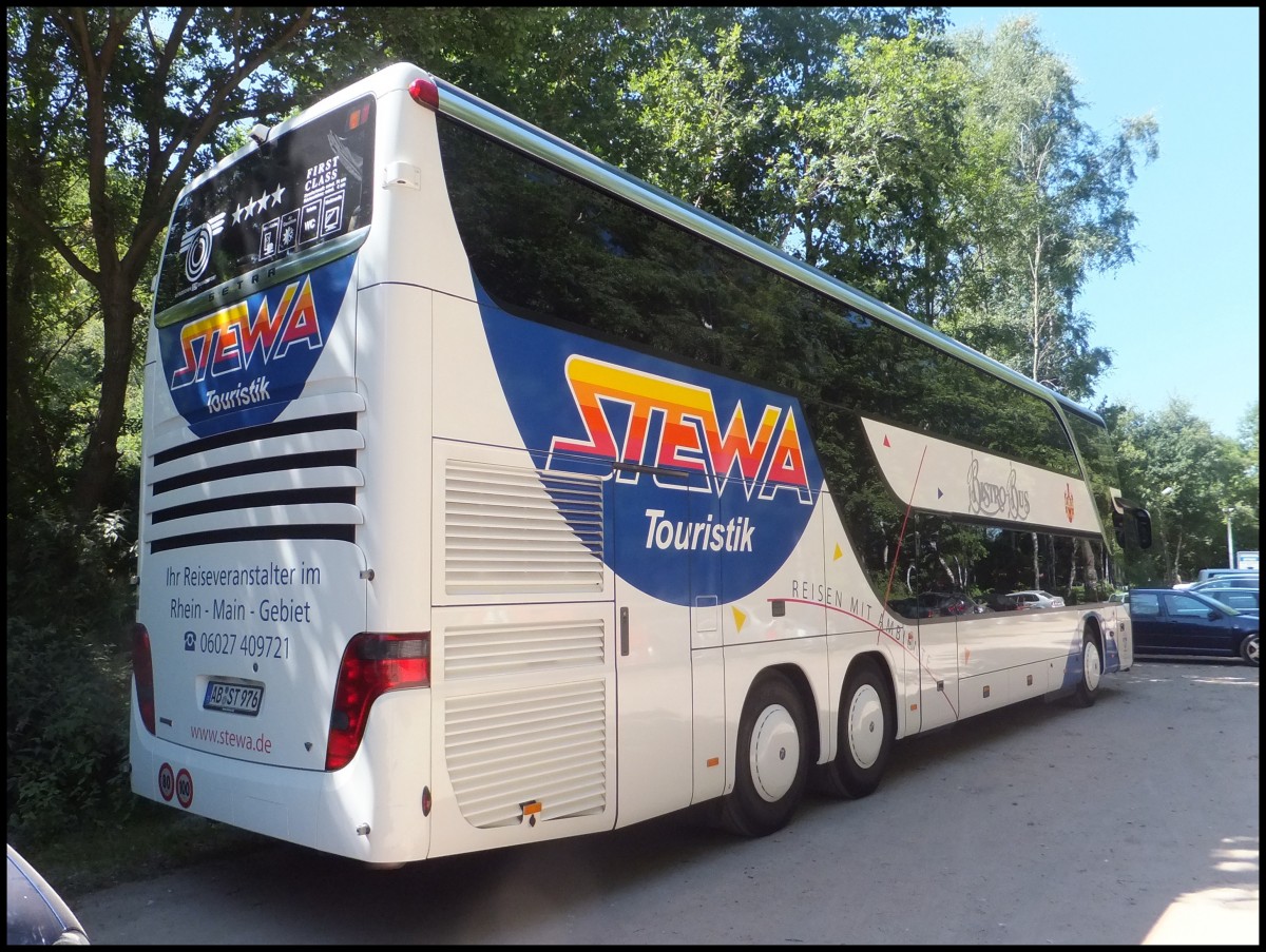 Setra 431 DT von Stewa aus Deutschland in Binz.