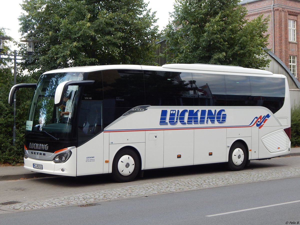 Setra 511 HD von Lücking aus Deutschland in Neubrandenburg.