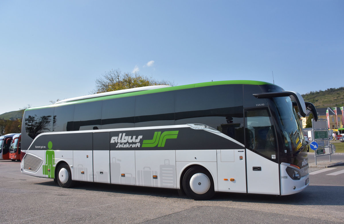 Setra 515 HD von Albus Salzkraft Reisen aus sterreich 2017 in Krems.