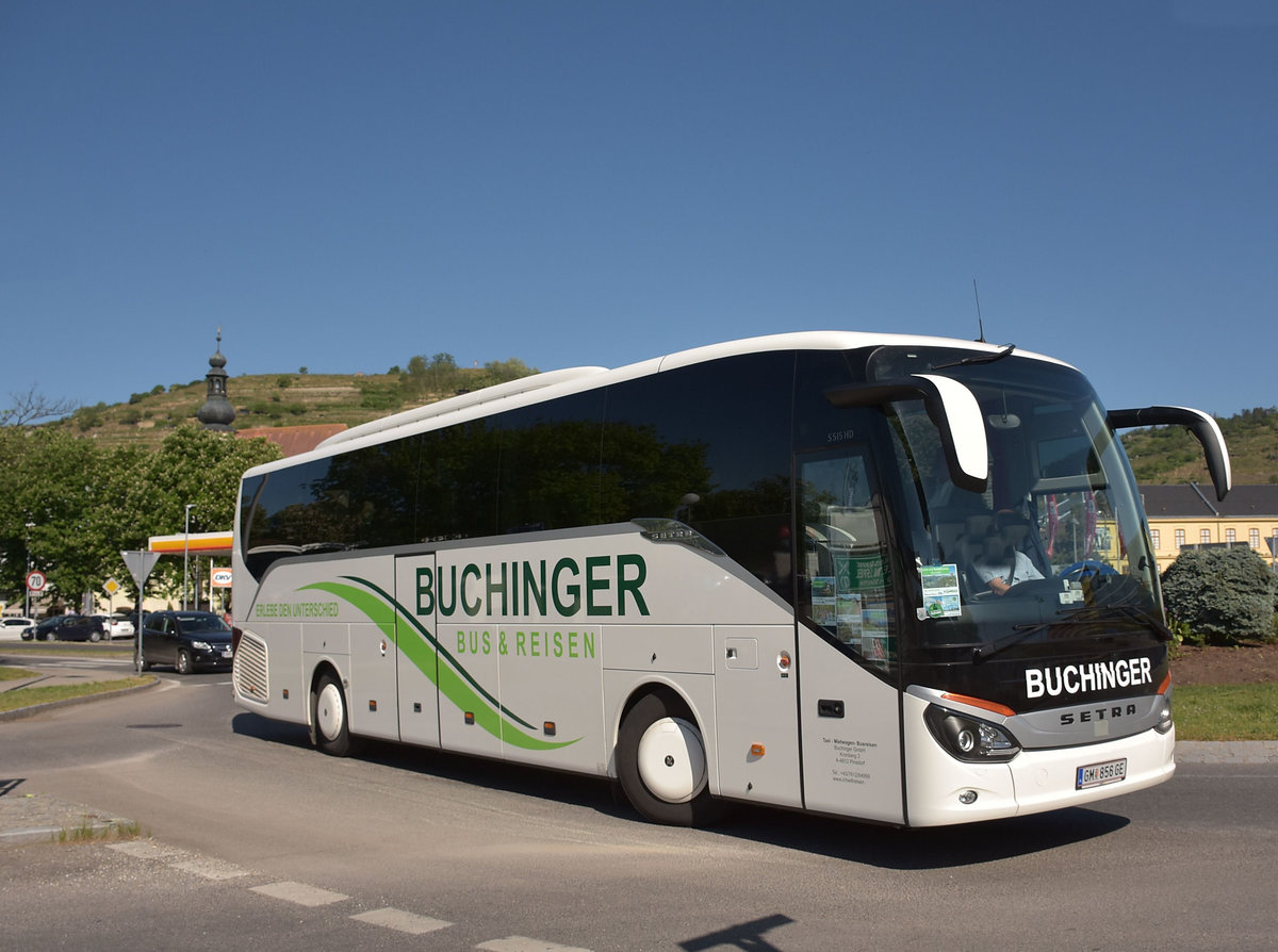 Setra 515 HD von Buchinger Reisen aus sterreich im Mai 2018 in Krems.
