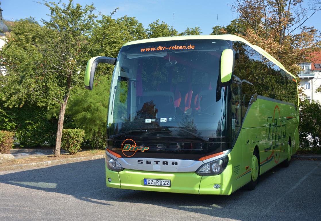 Setra 515 HD von Dirr Reisen aus der BRD 2017 in Krems.